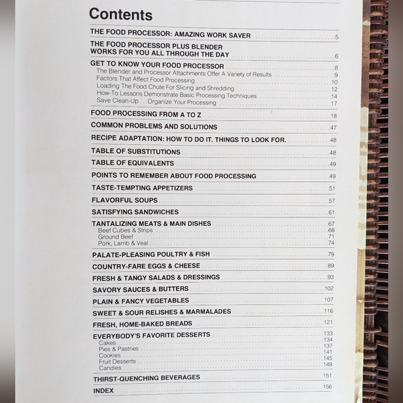 🍤 Vintage Cookbook (1978) Cooking with a Food Processor 70s - Picture 4 of 8